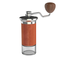 Moedor de café manual Moedor de grãos de café em aço inoxidável Moedor de café manual de alumínio
